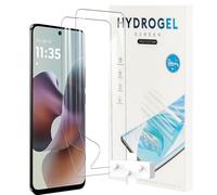 KUSINHOKA 2 PACK Screen Protector for Motorola Moto G56，Not Glass Scratchproof,Bubble Free,Easy Installation,HD Fingerprint Unlock Full Coverage Flexible TPU Screen Protector Film,Transparent
