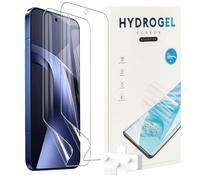 KUSINHOKA 2 PACK Screen Protector for Xiaomi 17T Pro,Not Glass Scratchproof,Bubble Free,Easy Installation,HD Fingerprint Unlock Full Coverage Flexible TPU Screen Protector Film,Transparent