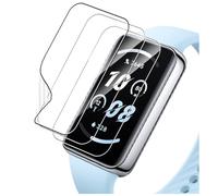 KUSINHOKA 3 Pack Screen Protector Compatible with Honor Band 10/Band 9/Band 8,HD Clear Scratch Resistant Bubble Free Easy Installation，Ultra Thin TPU Full Coverage Flexible Soft Film
