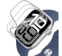 KUSINHOKA 3 Pack Screen Protector for Apple Watch Series 10 46mm,HD Clear Scratch Resistant Bubble Free Easy Installation,Ultra Thin TPU Full Coverage Flexible Soft Film