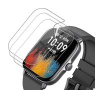 KUSINHOKA 3 Pack Screen Protector for ASWEE Smart Watch/ASWEE KM13 1.85 Inch,HD Clear Scratch Resistant Bubble Free Easy Installation，Ultra Thin TPU Full Coverage Flexible Soft Film