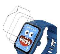 KUSINHOKA 3 Pack Screen Protector for BIGGERFIVE BW01/Kids Smart Watch 1.5 inch,HD Clear Scratch Resistant Bubble Free Easy Installation，Ultra Thin TPU Full Coverage Flexible Soft Film