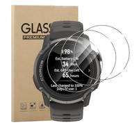 KUSINHOKA 3 Pack Screen Protector for COROS APEX 4 42mm ，High Transparency,Anti fingerprint,Bubble Free FlexibleTempered Glass Screen Protector