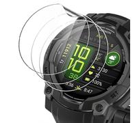 KUSINHOKA 3 Pack Screen Protector for Garmin Instinct 3 Solar 45mm/AMOLED 45mm,HD Clear Scratch Resistant Bubble Free Easy Installation，Ultra Thin TPU Full Coverage Flexible Soft Film.