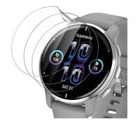 KUSINHOKA 3 Pack Screen Protector for Garmin Venu 2 Plus Film,HD Clear Scratch Resistant Bubble Free Easy Installation,Ultra Thin TPU Full Coverage Flexible Soft