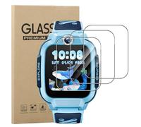 KUSINHOKA 3 Pack Screen Protector for imoo Watch Phone Z3/Z3 Kids，High Transparency,Anti fingerprint,Bubble Free FlexibleTempered Glass Screen Protector