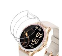 KUSINHOKA 3 Pack Screen Protector for TOOBUR Smart Watch/TOOBUR DR06 1.27 Inch,HD Clear Scratch Resistant Bubble Free Easy Installation，Ultra Thin TPU Full Coverage Flexible Soft Film