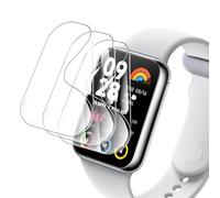 KUSINHOKA 3 Pack Screen Protector for Xiaomi Smart Band 8 Pro/Mi Band 8 Pro,HD Clear Scratch Resistant Bubble Free Easy Installation，Ultra Thin TPU Full Coverage Flexible Soft Film,Transparent