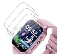 KUSINHOKA 3 Pack Screen Protector for YEDASAH Kids Smart Watch/YEDASAH rose1 1.54Inch,HD Clear Scratch Resistant Bubble Free Easy Installation，Ultra Thin TPU Full Coverage Flexible Soft Film