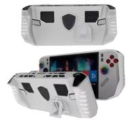 KUSINHOKA Case for MSI Claw A8 BZ2EM,Shockproof Anti Scratch Anti Squeeze Non Slip Silicone Dust Protection Cover with Built-in Stand，White