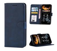 KUSINHOKA Case for OSCAL Marine 2,Magnet Closure，Kickstand，Card Slots PU Leather Folio Mobile Phone Case with Leather Wallet Book Flip Folio Stand View Cover,Blue