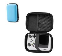 KUSINHOKA Case for R36S/RG35XX/RG353V,Shockproof and Waterproof Hard Carrying Case Multi-Function Storage Carrying Universal Travel Case for Nintendo 3DS XL,Blue