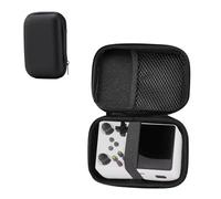 KUSINHOKA Case for R36S/RG35XX/RG353V,Shockproof and Waterproof Hard Carrying Case Multi-Function Storage Carrying Universal Travel Case for Nintendo 3DS XL,Black