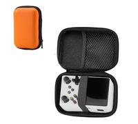 KUSINHOKA Case for R36S/RG35XX/RG353V,Shockproof and Waterproof Hard Carrying Case Multi-Function Storage Carrying Universal Travel Case for Nintendo 3DS XL,Orange