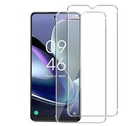 KUSINHOKA Screen Protector for TCL 50 5G,[2 Pack] 99.99% HD Full Coverage Easy Installation Round Edge Scratch Resistant Bubble Free,9H Hardness Premium Quality Tempered Glass Film,Transparent