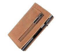 Kusioe Future Wallet with Coin Compartment & RFID Protection - Mini Wallet for Men & Women Small - Ultra Thin Credit Card Case for Men & Women - Slim Wallet with Coin Compartment & Anti-Theft