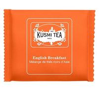 KUSMI TEA - ORGANIC ENGLISH BREAKFAST - Box of enveloped tea bags (50)