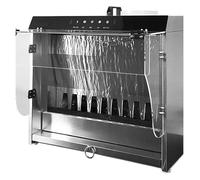 KUSOLE 180W Waterfall-Style Spray Booth, Smart Water-Curtain Spray Booth