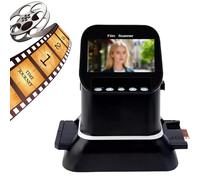 KUSOLE 4.3-inch digital film and slide scanner, converts 120 medium format, 127 film, microfilm, 35mm negatives and slides to digital JPEG, 22-megapixel film scanner