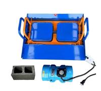 KUSOLE Cement Block Making Machine, Forming Force 23kn - Fast Forming in 45 Seconds, 30 Bricks per Hour, 550w Power, Suitable for Bridges, Railways and DIY Two-HoleBrick