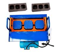KUSOLE Concrete Block Machine for Professionals and DIY - 45 Seconds Quick Set Up, 30 Bricks per Hour, 23kn Pressure, 550w Power, Suitable for Houses, Factories and Roads Three-HoleBrick