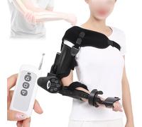 KUSOLE Electric elbow joint rehabilitation device, electric arm training and rehabilitation orthosis, minimizes spasticity, extension and functional grip, and prevents post-stroke stiffness. Left