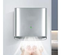 KUSOLE Induction Hand Dryer, Sensing Range 5-20cm, 1250w, 10 Seconds Quick Drying, The Body Is Made of Abs Material, Easy to Clean, Suitable for Restaurants, Canteens, Etc. Silver