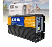 KUSOLE Peak Inverter Pure Sine Wave Power Inverter 12V/24V DC to AC 110V/220V,Solar Power Inverter Converter for Car Off-Grid Solar RV Vehicle 24V-220V