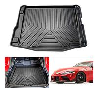 KUST Custom Fit Trunk Mat for 2020-2023 Toyota GR Supra Accessories Cargo Liner All Weather Trunk Floor Mat Black TPE