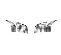 KUST for 5008/5008 GT 2017 2018 2019 Car Accessories Rear Tail Light Lamp Honeycomb Stickers Exterior Car Accessories Decoration 2PCS (for PEUGEOT 5008)