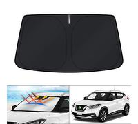 KUST Windshield Sun Shade for Nissan Kicks SUV 2018 2019 2020 2021 Sunshade Foldable Sun Visor Protector Blocks UV Rays Keep Your Car Cooler