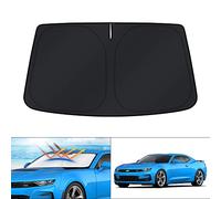 KUST Windshield Sun Shade Windscreen Cover for 2016-2022 Chevrolet Camaro Coupe Window Sunshade Sun Visor Protector Foldable Blocks UV Rays Keep Your Car Cooler