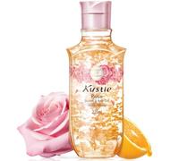 Kustie Rose Anti-Aging Perfume Shower Gel, Real Flower and Rose Oil, 24-Hour Fragrance and Deep Moisturising Cleansing Removes Free Radicals for Sensitive and Dry Skin 220ml