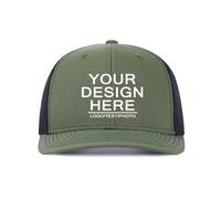 Kustima Custom Baseball Cap Personalised Caps for Men & Women, Design Your Own Trucker Hat with Text/Logo, Mesh Cap for Sports, Adjustable Dad Hat, Running Cap, Golf and Running Hats