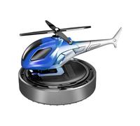 Kustimantu Car Air Freshener Long-Term Effect - Helicopter Design Solar Powered Dashboard Decoration, Long-Lasting Odour Eliminator with Natural Fragrance for Workplace, Gym, Travel and