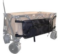 Kustimantu Folding Shopping Cart Side Bag, Shopping Trolley Side Bag, 600D Oxford Folding Trolley Storage Bag, Stroller Organiser, Sorting Storage Bag, Accessories for Camp, Single Attribute, see