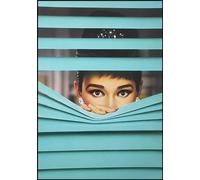 KUSTOM ART Audrey Hepburn Large Series Picture with Laser Print on MDF Wood 30 x 21 cm