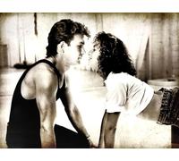 KUSTOM ART Decorative Wall Poster Series Famous Hollywood Actors Patrick Swayze and Jennifer Grey Dirty Dancing Forbidden Dances Art Print on Coated Paper 40 x 30 cm Without Frame