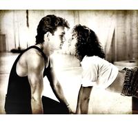 KUSTOM ART Decorative Wall Poster Series Famous Hollywood Actors Patrick Swayze and Jennifer Grey (Dirty Dancing - Forbidden Dancing) Art Print on Coated Paper 40 x 30 cm Without Frame
