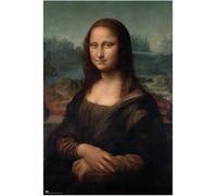 KUSTOM ART Decorative Wall Poster Series Famous Paintings La Gioconda Mona Lisa on Glossy Paper 90 x 60 cm Without Frame