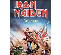 KUSTOM ART Iron Maiden The Trooper Series Wall Decorative Poster Art Print on Cardboard 40 x 30 cm Without Frame