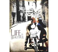 KUSTOM ART Life Is Beautiful Film Poster Series Wall Art Print on Coated Paper 40 x 30 cm Without Frame