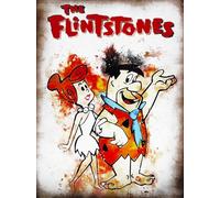 KUSTOM ART The Flintstones Cartoons Series Wall Decorative Poster Art Print on Coated Paper 40 x 30 cm Without Frame