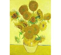 KUSTOM ART Van Gogh Sunflowers Series Wall Decorative Poster Art Print on Coated Paper 40 x 30 cm Without Frame