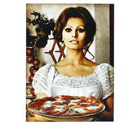 KUSTOM ART Wall Poster Series Famous Italian Actors Sofia Sophia Loren Unframed Art Print on Coated Paper 40 x 30 cm
