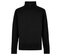 Kustom Kit 1/4 Zip Pique Sweatshirt Stylish & Comfortable Pullover
