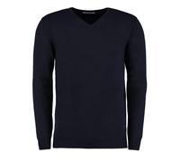Kustom Kit Arundel V-Neck Sweater Long Sleeve Classic Fit Men’s Knitwear