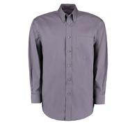 Kustom Kit Classic Fit Long Sleeve Premium Everyday Essential Oxford Shirt