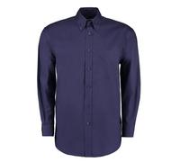 Kustom Kit Classic Fit Long Sleeve Premium Everyday Essential Oxford Shirt