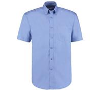 Kustom Kit Classic Fit Short Sleeve Premium Double Stitched Oxford Shirt